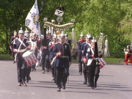140 výročí slavnostní pochod pruská kapela