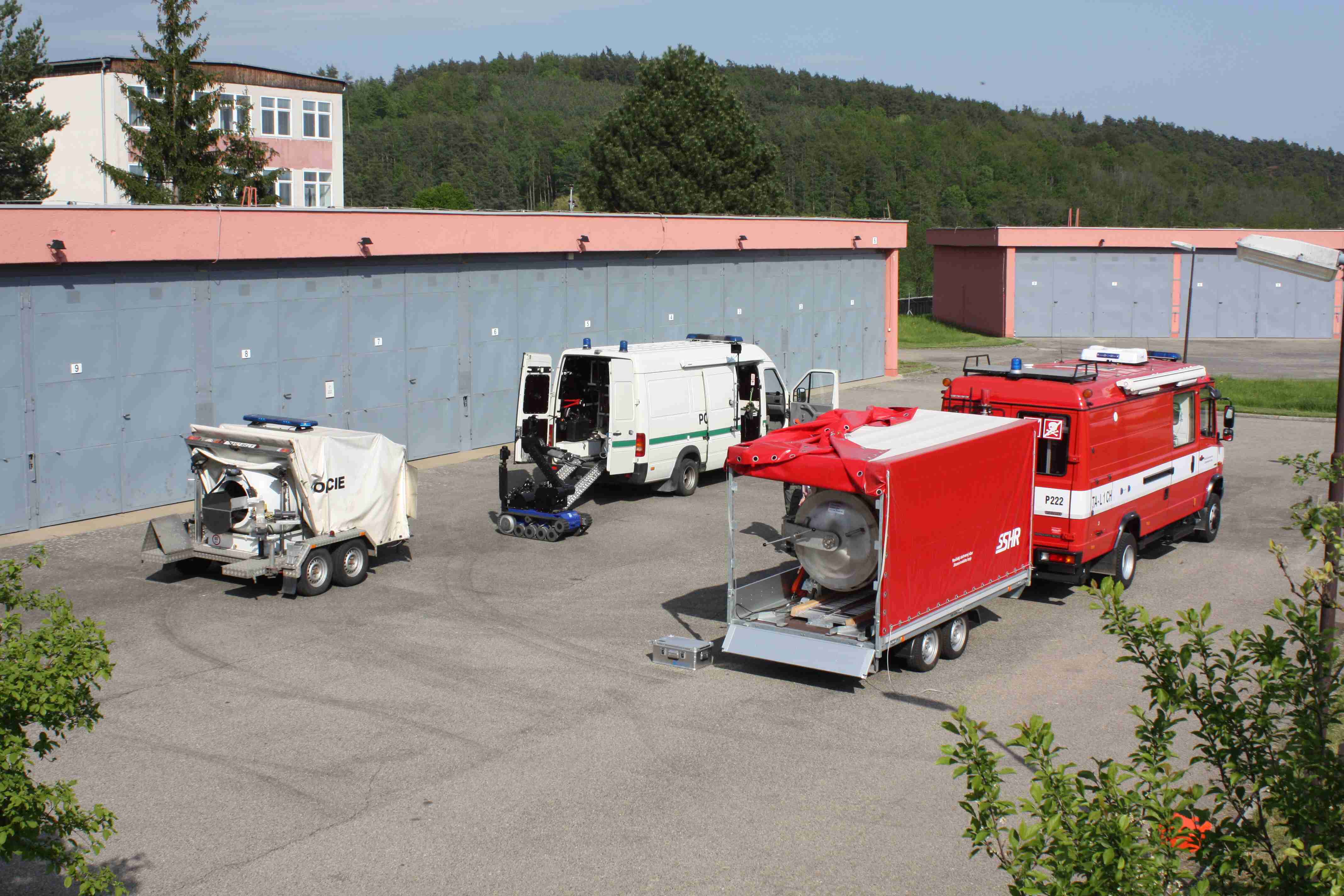 výcvik zaměřený na CBRN problematiku